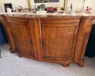 Bow front buffet, wish I had room for this.