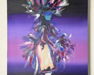 Pablo Antonio Milan, Abstract Expressionist Painting