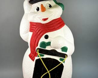Snowman Blow Mold