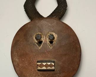 Baule Goli Horned Mask