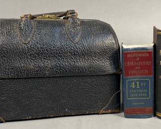 1940s Emdee by Schell Leather Doctor's Bag 