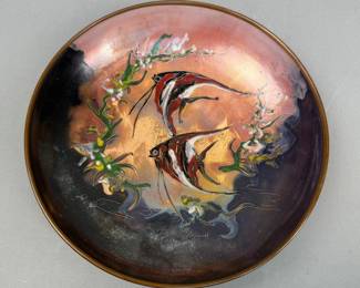 Tom H Holland Enamel on Copper