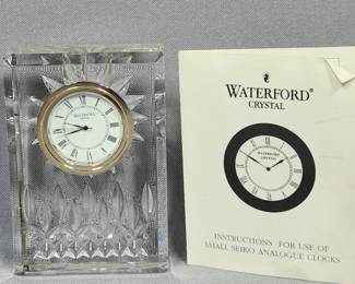 Waterford Crystal Atrium Clock