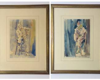  Early 20th Century Watercolors