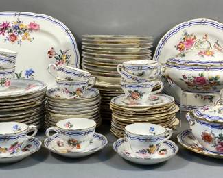 Coalport 'Leighton Sprays' Dinner and Tea Service