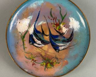 Tom H Holland Enamel on Copper