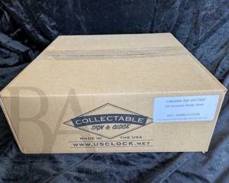 AUTOMOBILE COLLECTABLE LIGHTED CLOCK