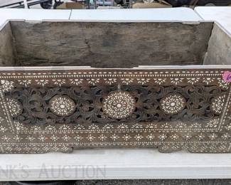 MOTHER OF PEARL INLAY BOX 