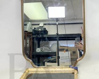 GOLD FRAME MIRROR
