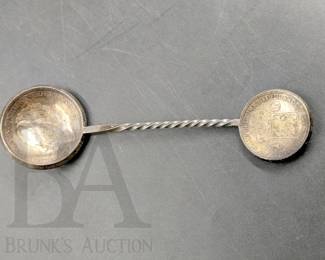 SILVER COIN SPOON