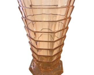 Large Pink Depression Indiana Glass Tea Room Pattern