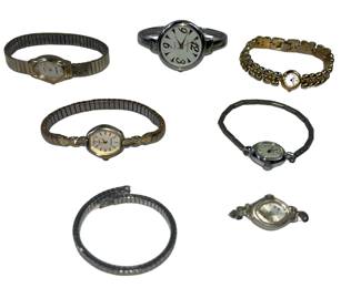 Vintage Ladies Watches Timex Geneva Citizen 1960s-80s