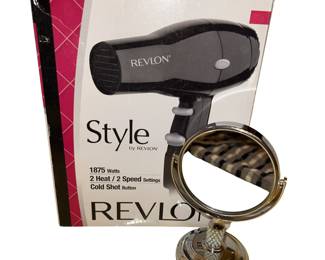Revlon Hair Dryer + Magnify Mirror