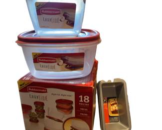 New Rubbermaid Containers + Mini Bread Loaf Pans