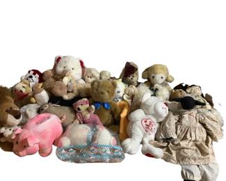 Plush Animals Bears Sheep