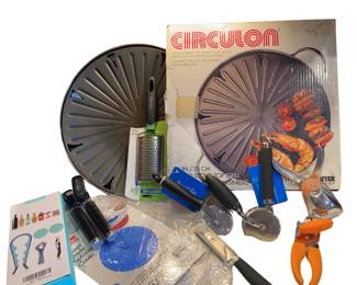 New Circulon Round Grill Pan Marshall Fields Kitchen Utensils Gadgets