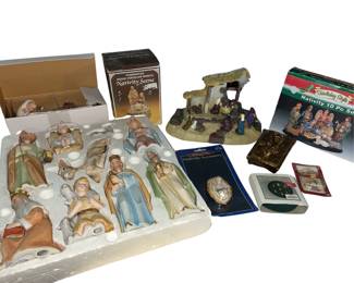 Christmas Nativity Figures Sets Music & More