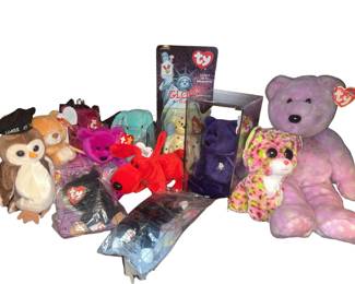 Vintage TY Beanie Babies Adult Collected Clean $325K Princess Di Bear $1 Bid :)