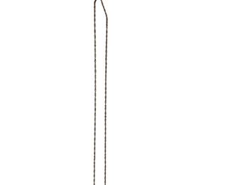 14KT Gold Jewelry 20" Chain Twisted Link Sparkly 2.7g