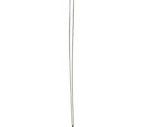 14KT Gold Jewelry: Delicate Christian Cross Necklace 19" Chain 1.1g