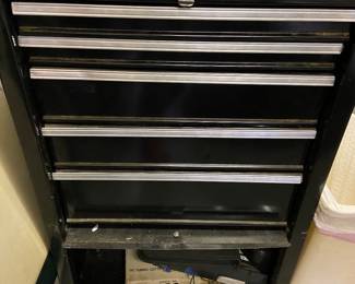 Tool chest full of tools