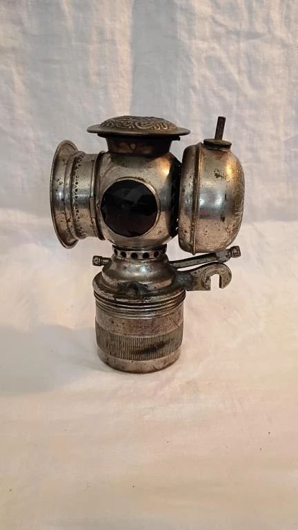 Antique Carbid Bicycle Lamp	