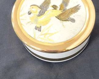 Round Chokin Trinket Dish