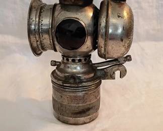 Antique Carbid Bicycle Lamp	
