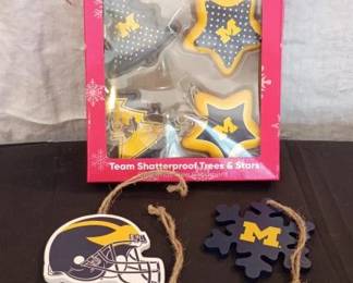 Michigan University Ornaments