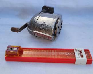 Pencil Sharpener and Ruler