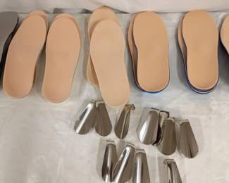 Shoe Inserts and Metal Shoe Horns