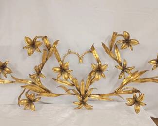 Gilt Iron Wall Sconce