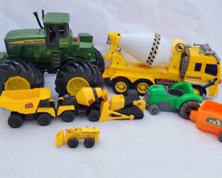 Lot of Toy Trucks