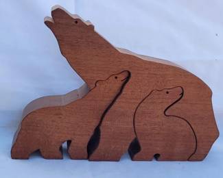 Wooden Bear Puzzle