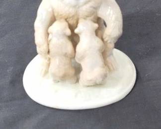 Bear with Cubs Statuette