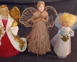 Angel Christmas Tree Toppers	