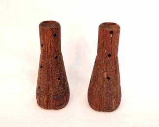 Vintage Wooden Textile Beehive Bobbins