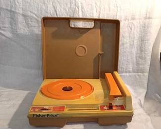 Vintage Fisher-Price Record Player	