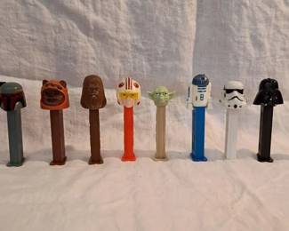 10 Star Wars Pez Despensers	