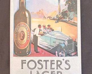 Foster's Lager Sign