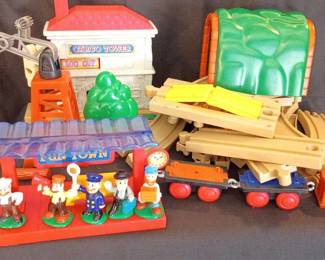 Toy Train Set