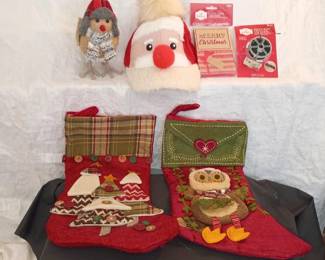 Owl Christmas Stocking Lot