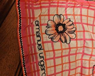 Emanuel Ungaro 1960's Scarf