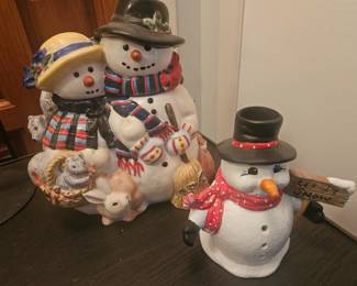 Ceramic Snowman