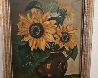 Sunflower Painting