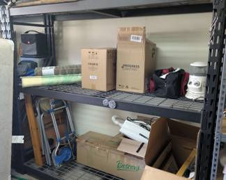 Heavy duty garage shelves