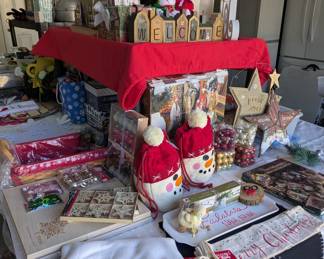 Christmas decor and supplies