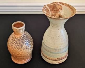 Pottery vases