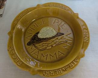 Vintage ceramic Pie plate