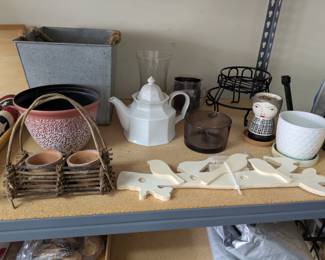 Flowers pots etc